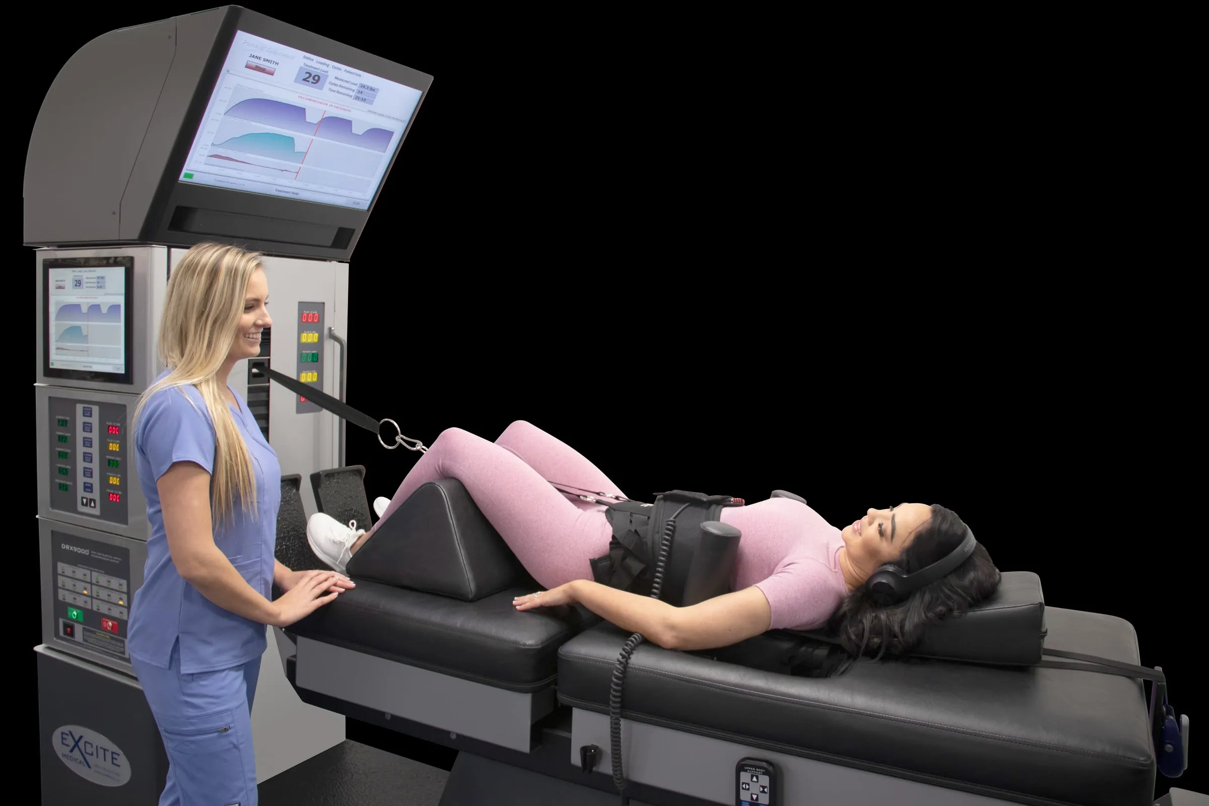 Relaxed Muscles, Offloaded Disc